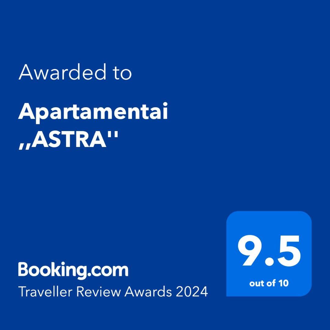 Apartamentai ,,Astra" Birstonas Exterior photo